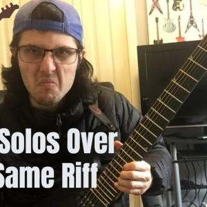 Styles Of Metal Solos Over The Same Riff - YouTube