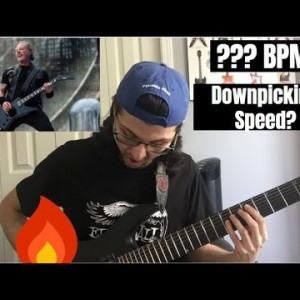 How Fast Can I Downpick? (PLAY ALONG WITH ME) - YouTube