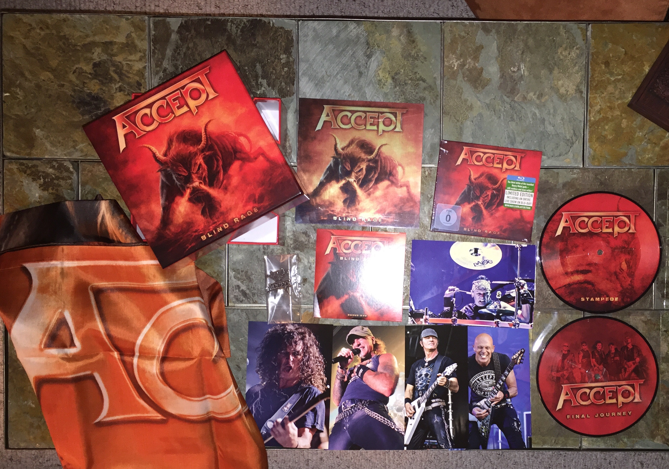 Accept - Blind Rage Collector's Box