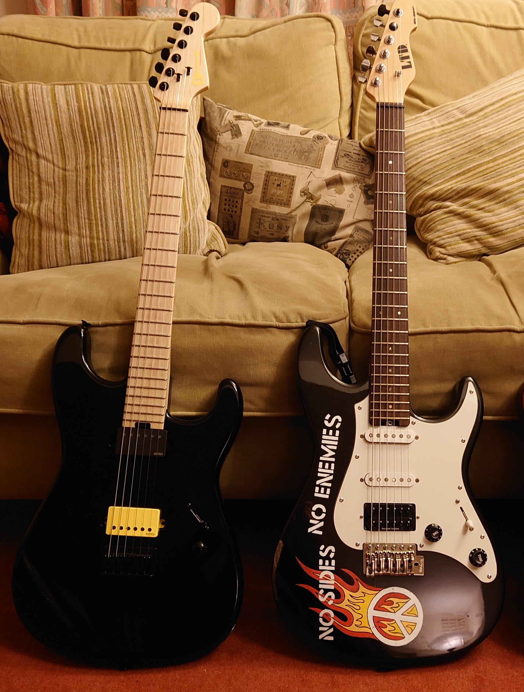 While She Sleeps guitars